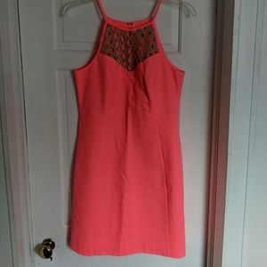 Lilly Pulitzer Pink Sun Ray Larina Shift  Dress